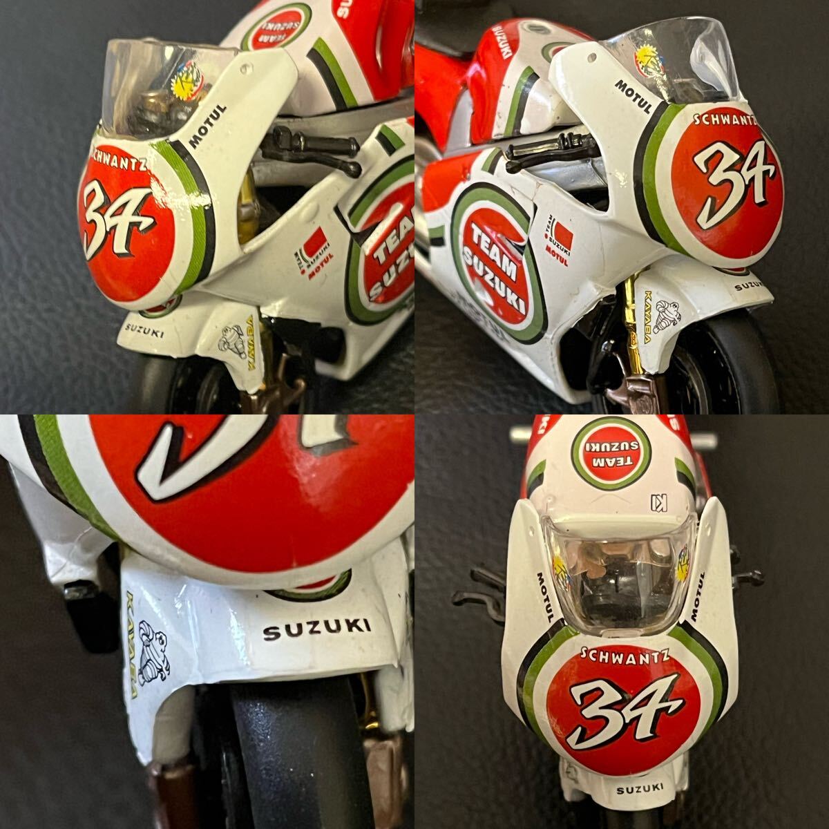 1/18 шкала TEAM SUZUKI RGV-r KEVIN SCHWANTZ #34 Kevin shu one tsu Suzuki литье под давлением мотоцикл миникар мотоцикл конечный продукт RGV500