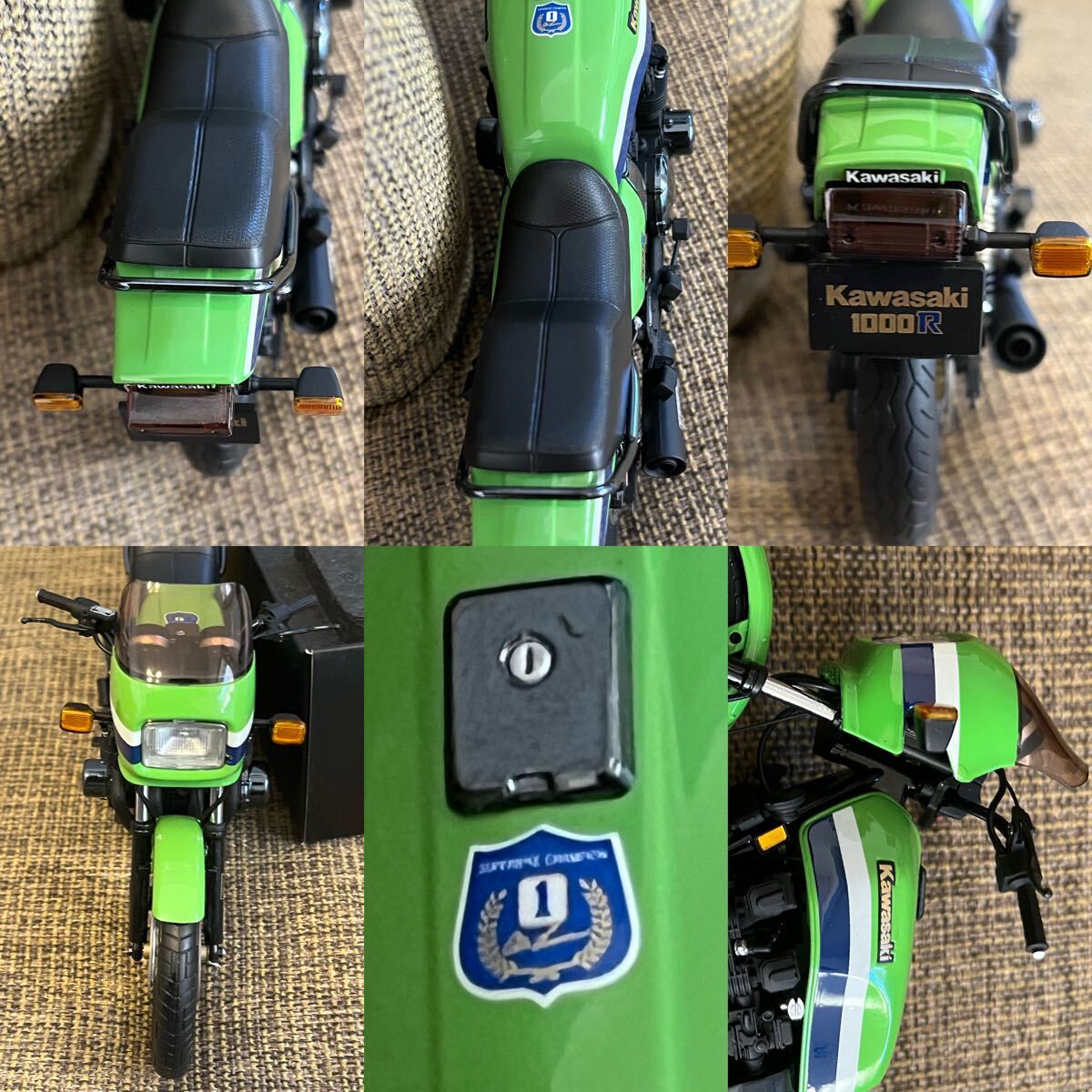 絶版美品1/12 Wit's KAWASAKI Z1000R R1 ローソンレプリカ 絶版美品1/12 Wit's KAWASAKI Z1000R R1 ローソンレプリカ