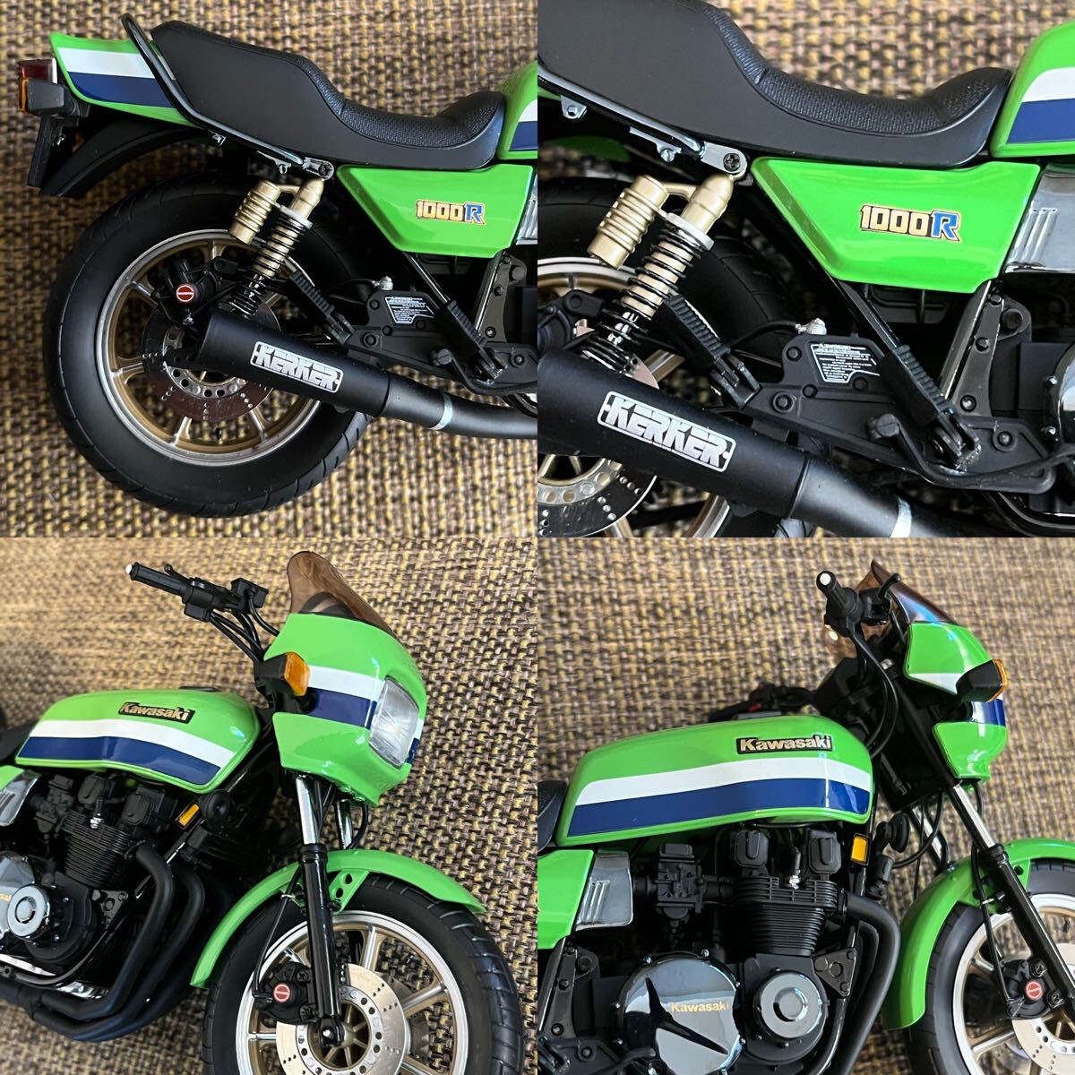 絶版美品1/12 Wit's KAWASAKI Z1000R R1 ローソンレプリカ 絶版美品1/12 Wit's KAWASAKI Z1000R R1 ローソンレプリカ