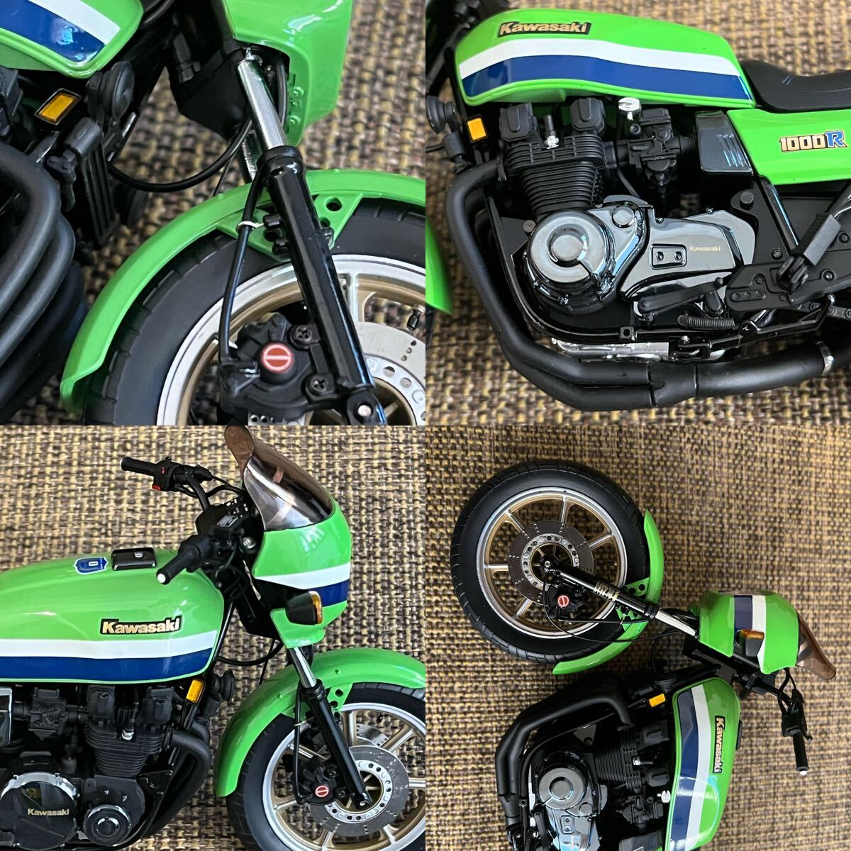 絶版美品1/12 Wit's KAWASAKI Z1000R R1 ローソンレプリカ 絶版美品1/12 Wit's KAWASAKI Z1000R R1 ローソンレプリカ