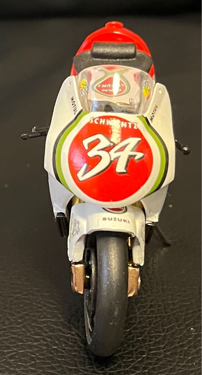 1/18 шкала TEAM SUZUKI RGV-r KEVIN SCHWANTZ #34 Kevin shu one tsu Suzuki литье под давлением мотоцикл миникар мотоцикл конечный продукт RGV500