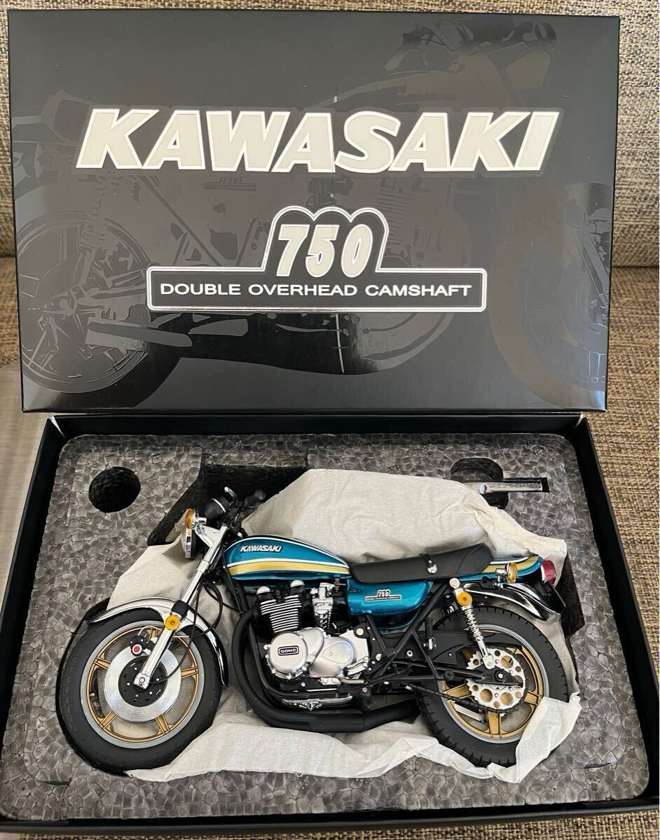 日本製 KAWASAKI Wit's 絶版美品1/12 ZⅡ改 カワサキ 川崎 ウィッツ オートバイ・バイク