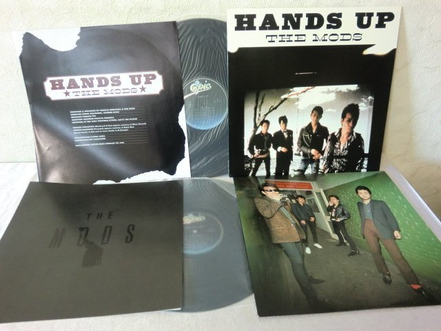 (OO)何点でも同送料LP/レコード/まとめて2枚/ザ モッズ/The Mods「Hands Up」28・3H-106/FIGHT OR FLIGHT/　28 3H 37