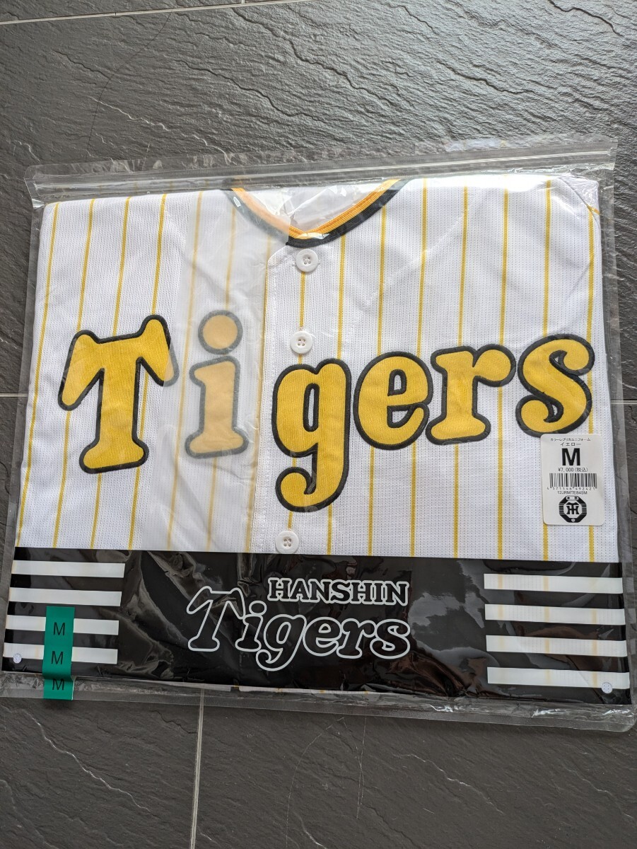 送料無料！阪神タイガース　カラーレプリカユニフォーム　イエロー　Mサイズ