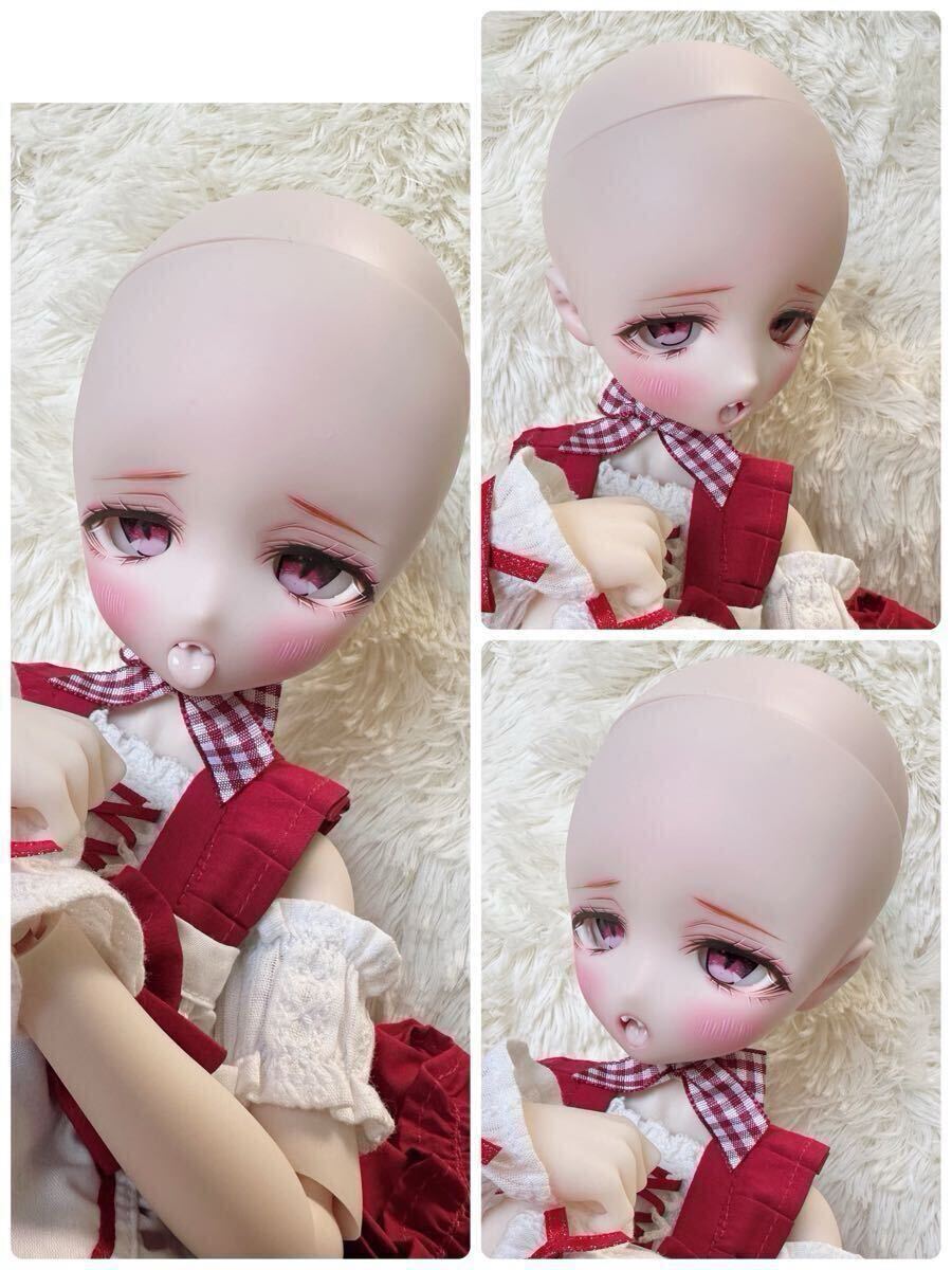 DDH-28 SW肌 カスタムヘッド+悪魔角+アイ - パーツ DDH-28 SW肌 カスタムヘッド+悪魔角+アイ - パーツ