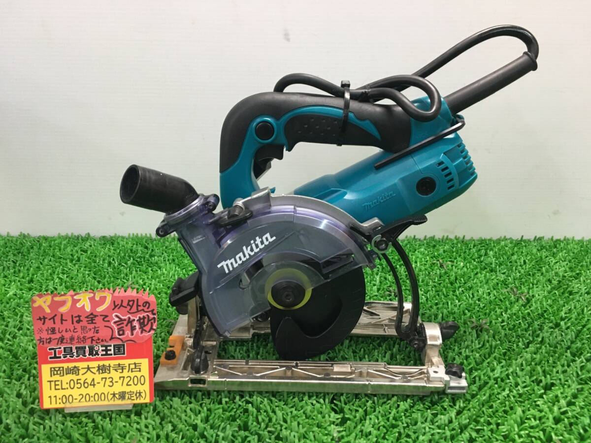 【中古品】【0907】★makita(マキタ) 125㎜防じんマルノコ (本体のみ) KS5200FX　ITCC66CIXLG0