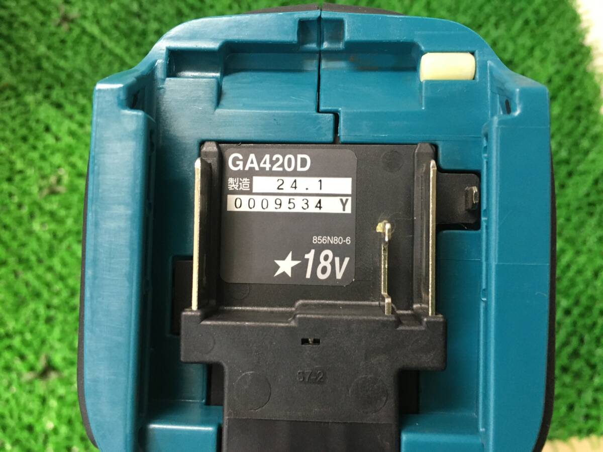 中古品】【0907】☆makita(マキタ) 100㎜18v充電式ディスク 中古品】【0907】☆makita(マキタ) 100㎜18v充電式ディスク