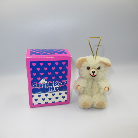 80's★Snuggle Bear★スナグルベア★Christmas★クリスマスオーナメント★人形★フィギュア★ぬいぐるみ★ファー