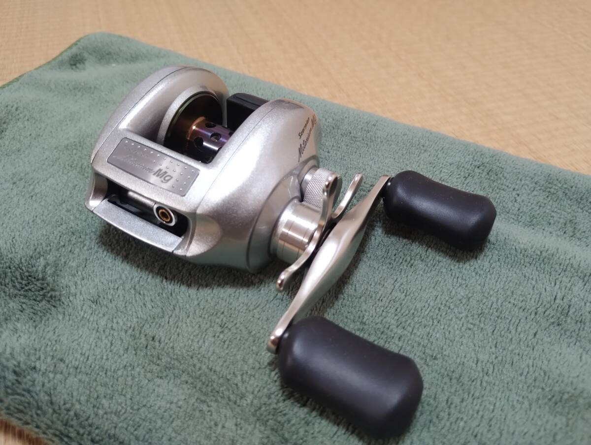 ☆名機 極上美品 シマノ 00メタニウムMg 左ハンドル 日本製☆