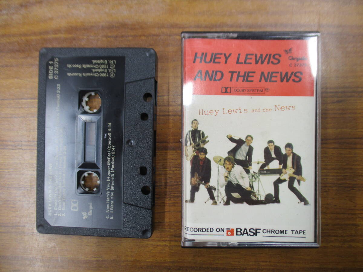 RS-6703【カセットテープ】 輸入版 / HUEY LEWIS AND THE NEWS ヒューイ・ルイス・アンド・ザ・ニュース cassette tape