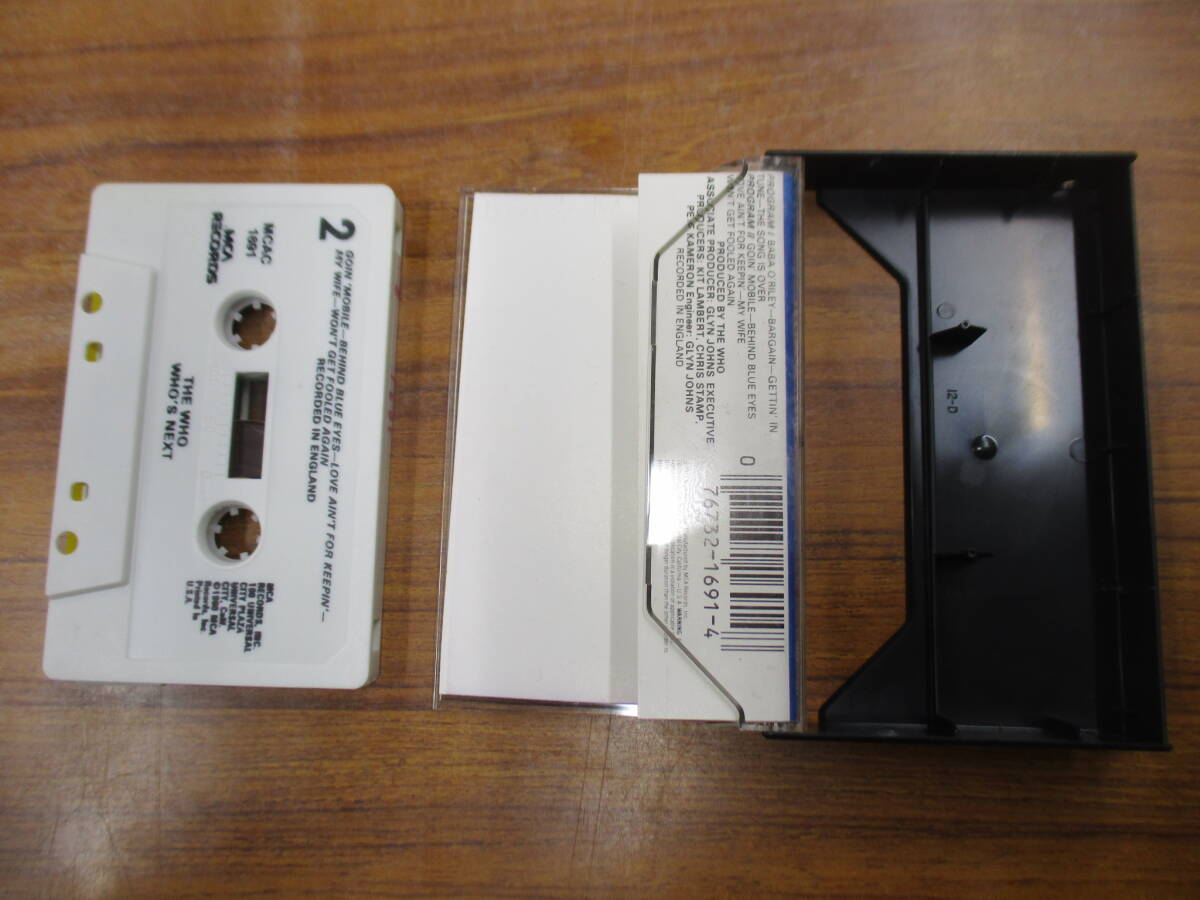 RS-6708[ кассетная лента ] импорт версия / THE WHO WHO\'S NEXT The *f-f-z* next cassette tape
