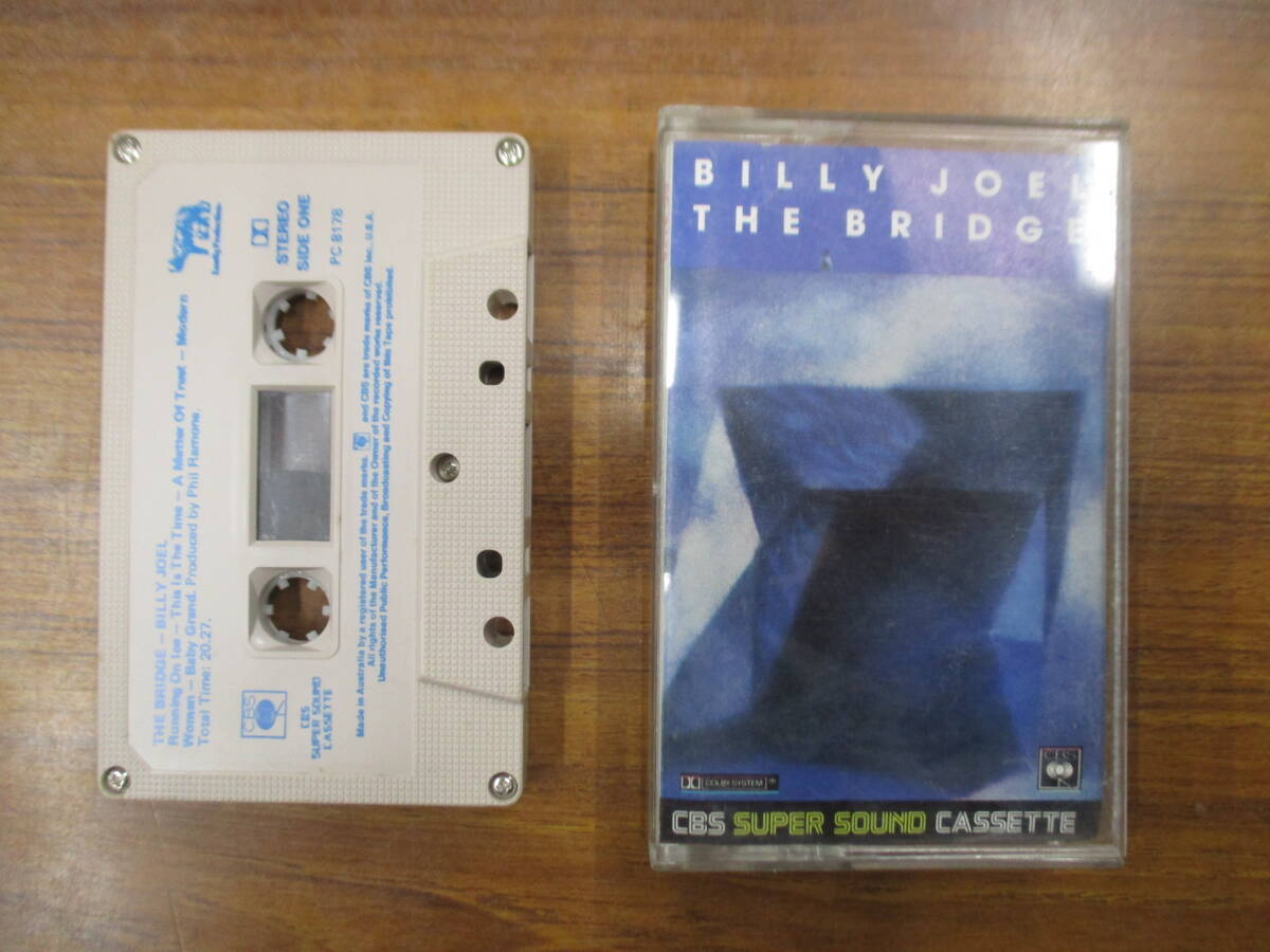 RS-6716【カセットテープ】輸入版 / BILLY JOEL THE BRIDGE ビリー・ジョエル ザ・ブリッジ cassette tape