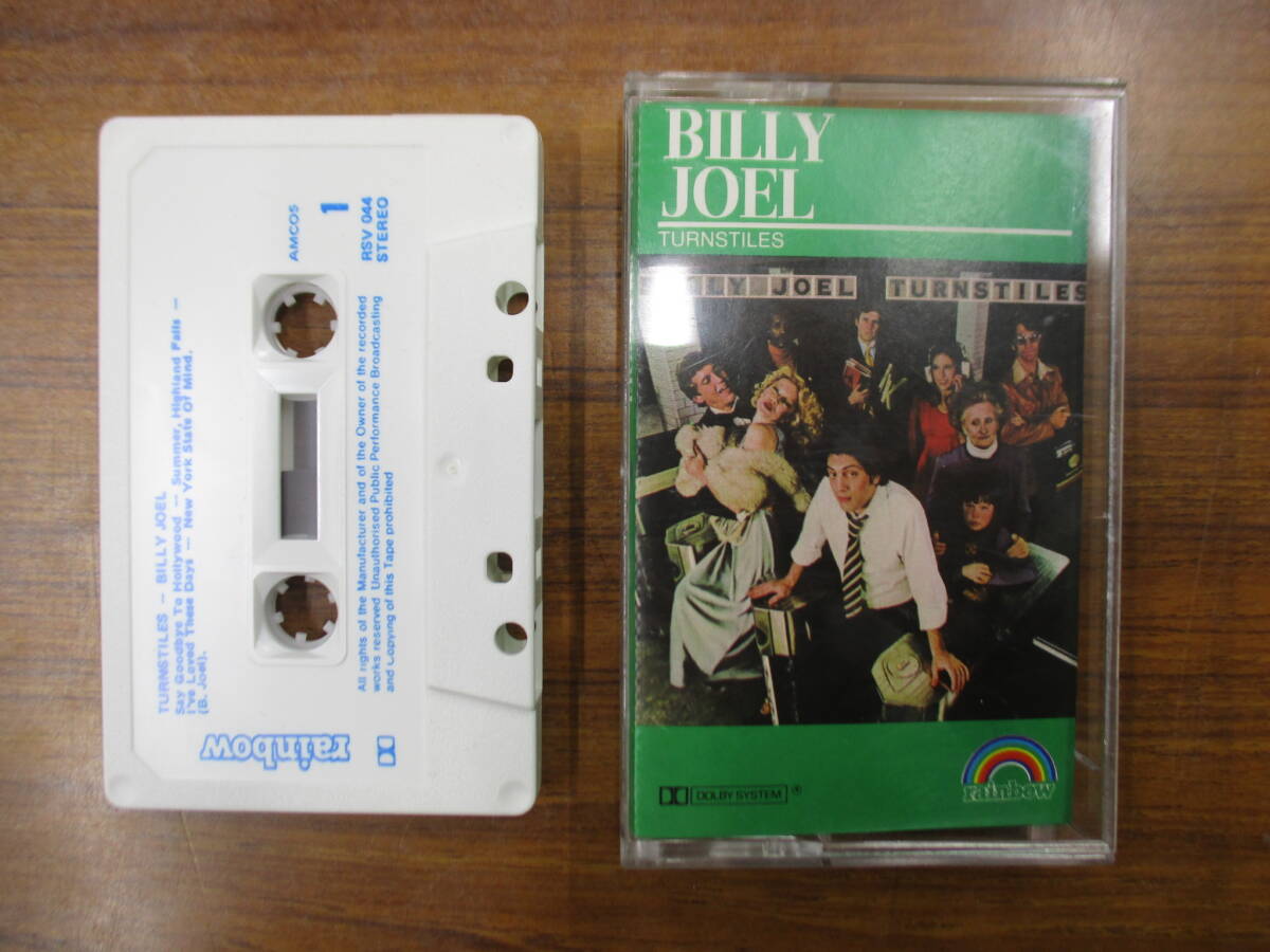 RS-6717[ кассетная лента ] импорт версия / BILLY JOEL TURNSTILESbi Lee *jo L New York история cassette tape