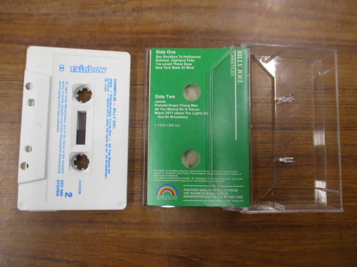 RS-6717[ кассетная лента ] импорт версия / BILLY JOEL TURNSTILESbi Lee *jo L New York история cassette tape