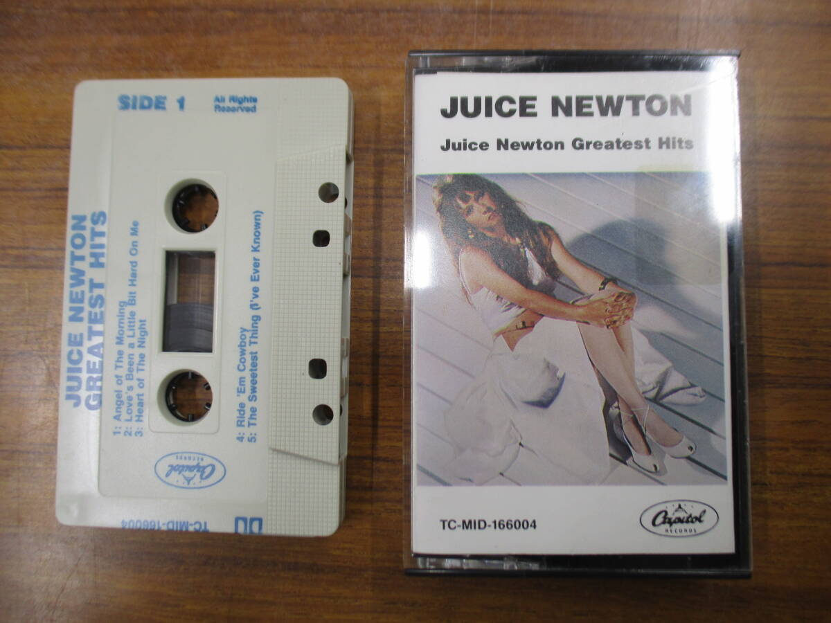 RS-6729【カセットテープ】輸入版 / JUICE NEWTON GREATEST HITS ジュース・ニュートン cassette tape