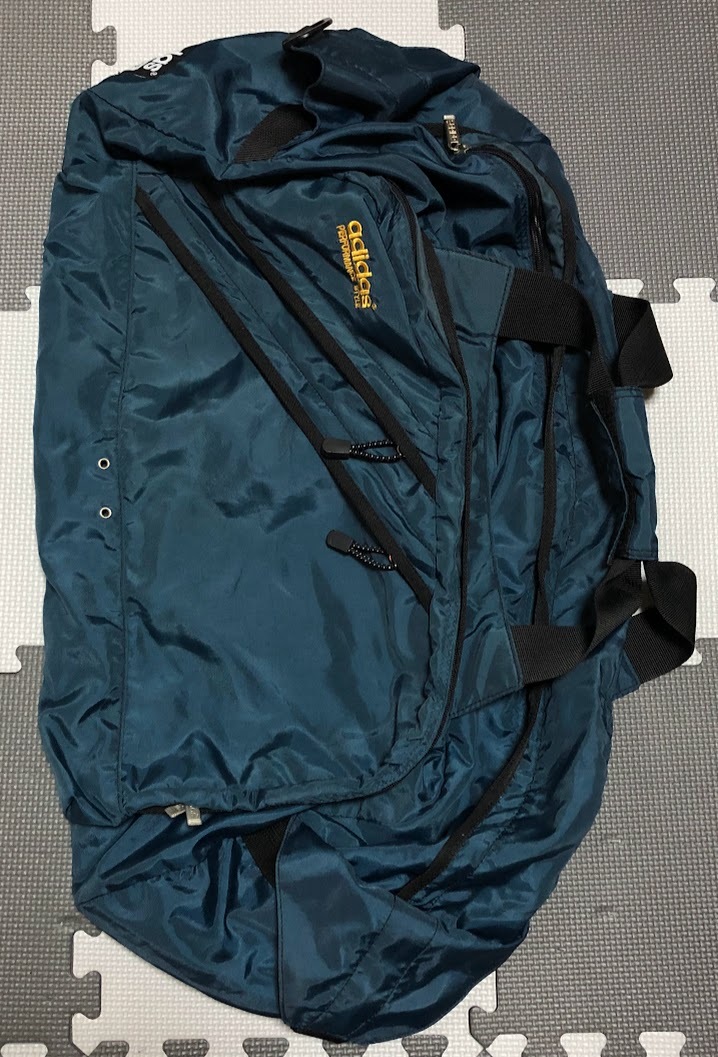 adidas アディダス PERFORMANCE STYLE パフォーマンススタイル ボストンバッグ ドラムバッグ ※ショルダー紐なし※ スポーツバッグ