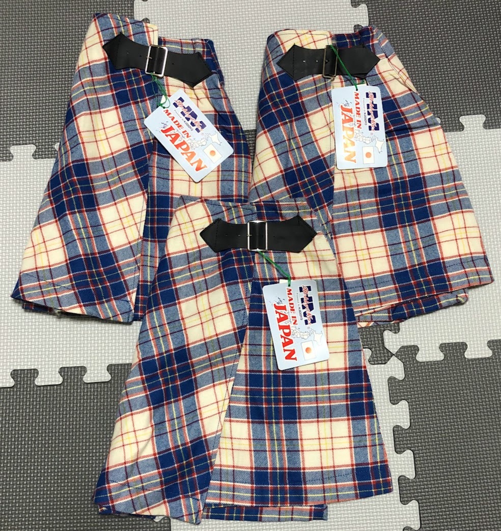 KADOYA カドヤ キュロットスカート 3点セット ★未使用・タグ付き★ ウエスト60 チェック