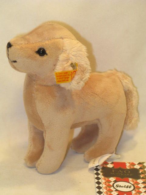シュタイフ/Steiff★「クラシック・ミニチュア　ドッグ」★15cm、柔らか素材