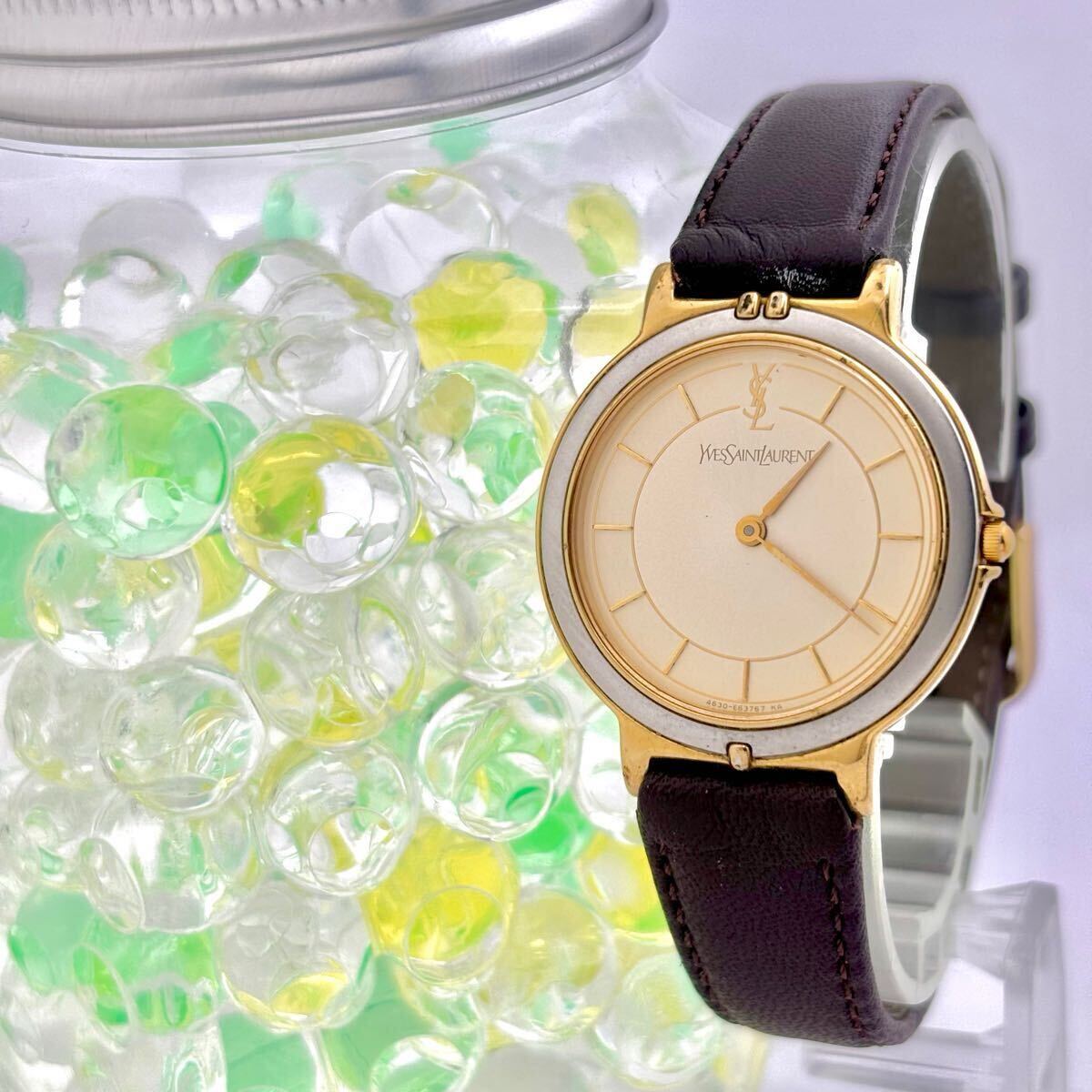 【外観美品/新品電池】イヴサンローラン YSL ボーイズ 腕時計 Yahoo!オークション - 【外観美品/新品電池】 Yves Saint