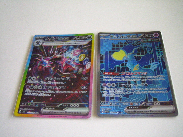 ポケモンカード・SAR サザンドラex テツノカシラex 2枚