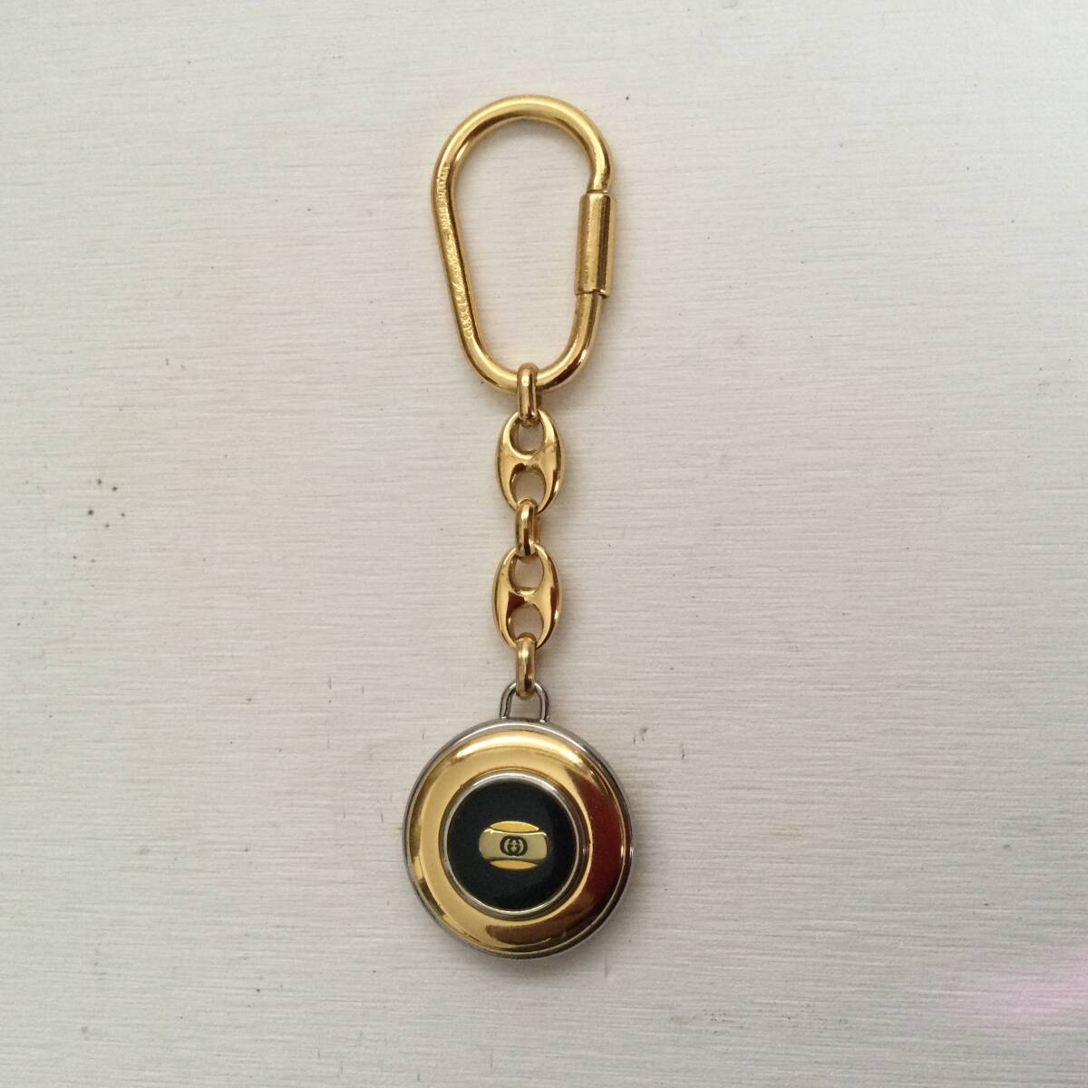 OLD GUCCI キーホルダー　マリナー・リング