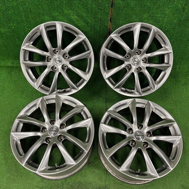 . редкий гайка приложен! V36 Skyline оригинальный 17 дюймовый 7.5J 114.3 5H +45[ Sapporo город Kiyoshi рисовое поле район * витрина самовывоз возможность ]