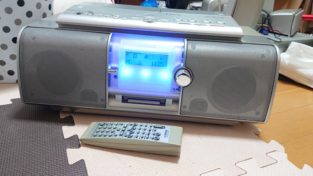 Victor rc-z25md rc-l1md CD/MDラジカセ clavia ビクター Victor rc-z25md rc-l1md CD/MDラジカセ clavia ビクター
