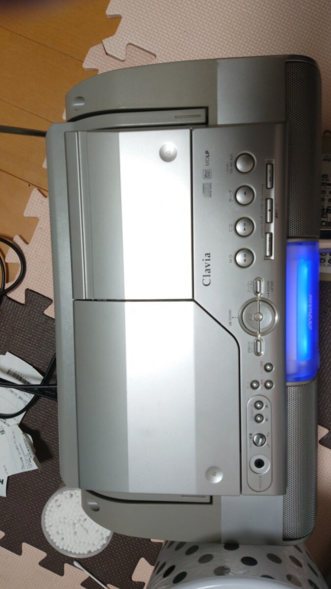 Victor rc-z25md rc-l1md CD/MDラジカセ clavia ビクター