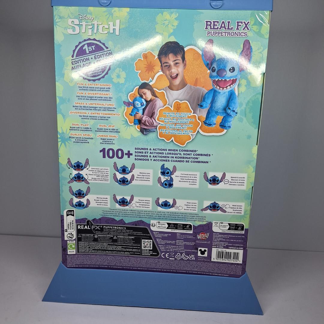 日本未発売 リアルFX ディズニー スティッチ パペット 人形 日本未発売 リアルFX ディズニー スティッチ パペット 人形