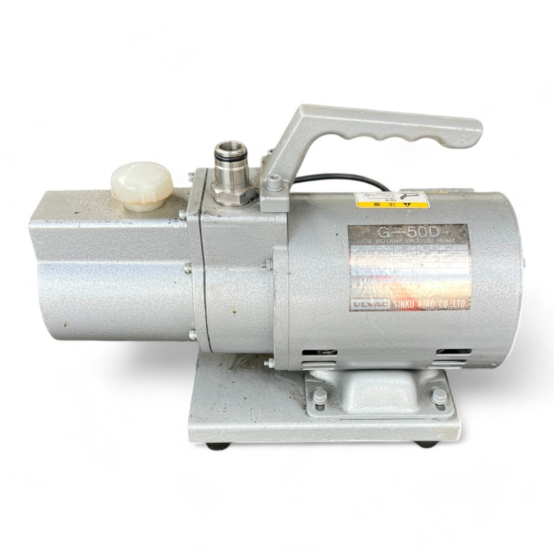 アルバック ULVAC SINKU KIKO G-50D オイルロータリ真空ポンプ ULVAC SINKU KIKO G-50D Oil Rotary Vacuum Pump