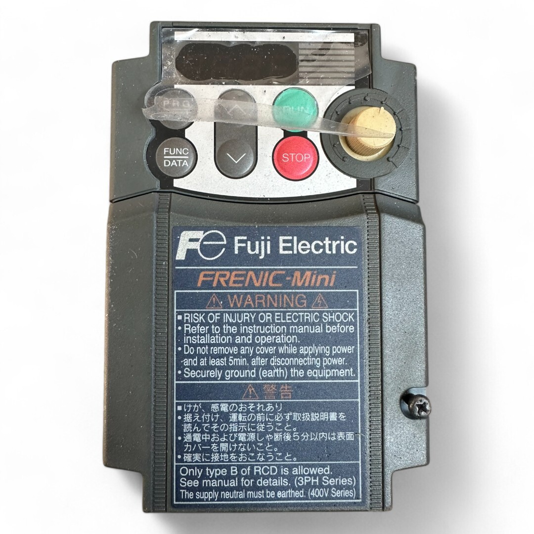富士電機 インバーター FRN0.75C2S-7J | Fuji Electric Inverter 0.75kW (AC200-240V, 単相/三相, 50/60Hz)