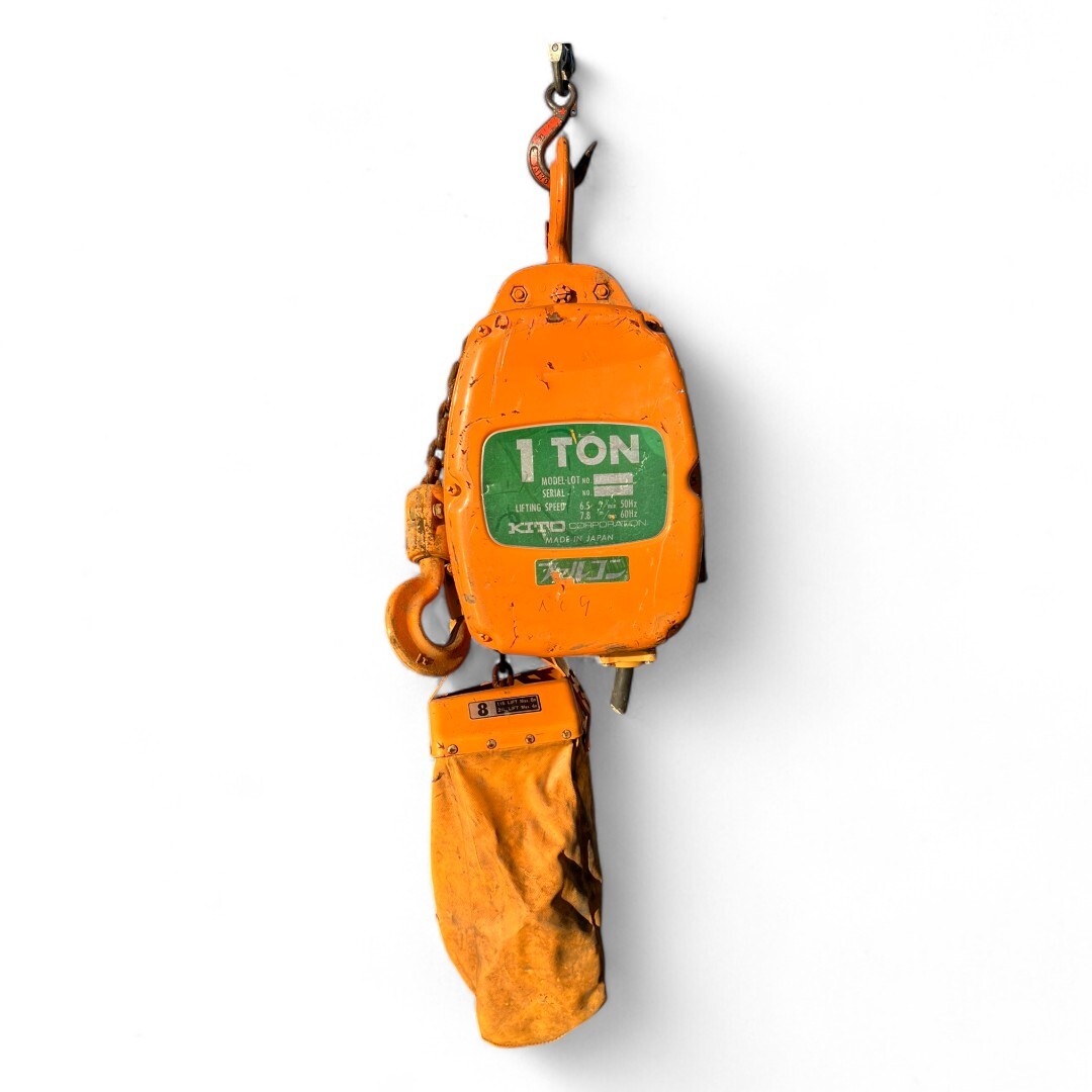 KITO キトー 電動チェーンブロック ファルコン 1t/1TON EF2E EF2E-127 三相200V ホイスト 1000kg
