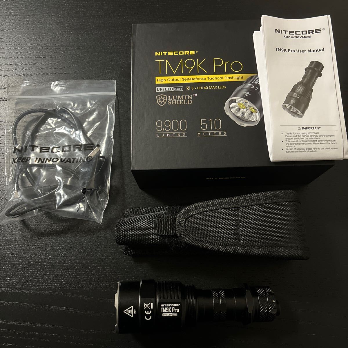 NITECORE TM9K PRO 9900lm ナイトコア タクティカルライト NITECORE TM9K PRO 9900lm ナイトコア タクティカルライト