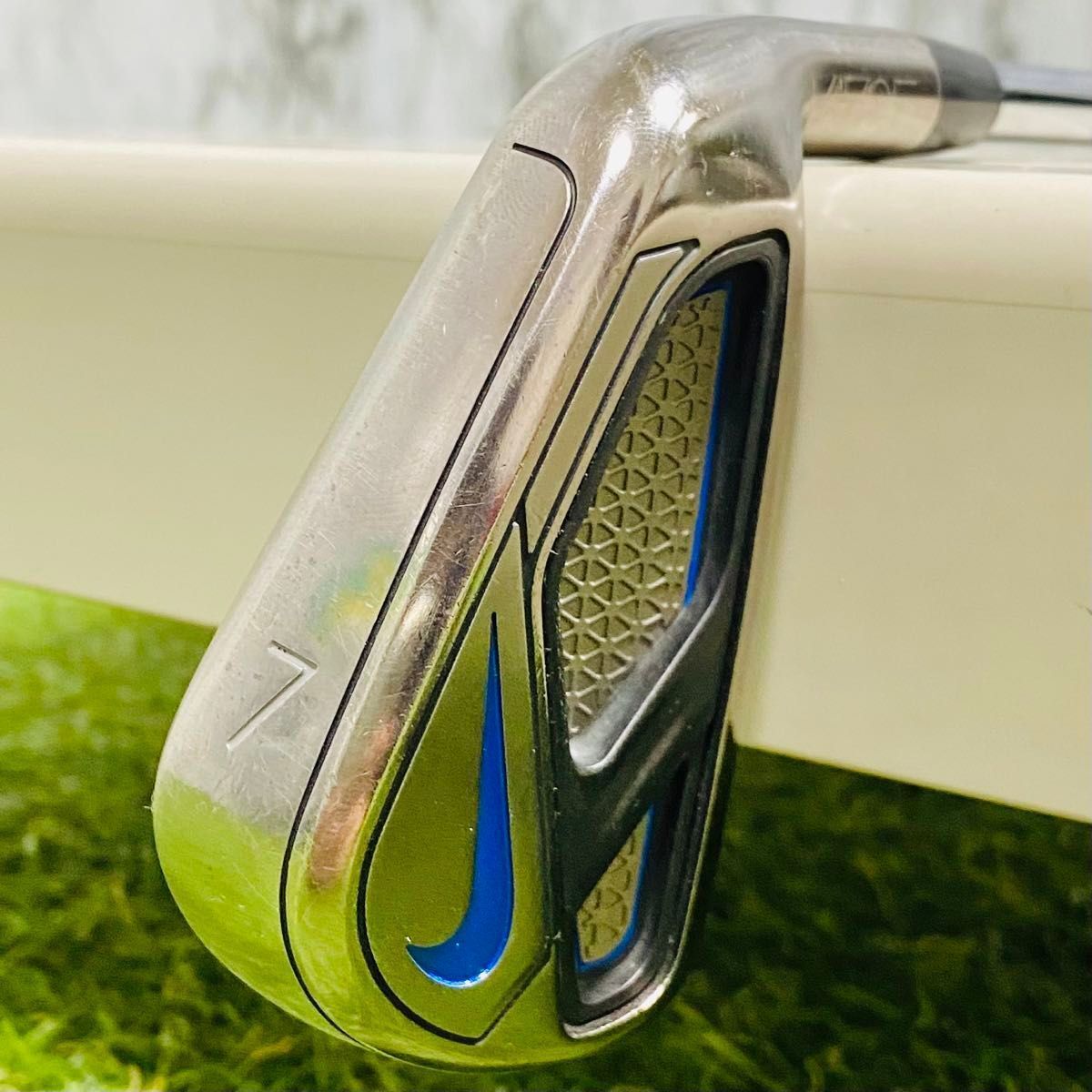 ナイキ　アイアン　7番　ヴェイパー　フライ　nspro950gh フレックスS vapor fly 送料無料　7番アイアン 希少 超美品ナイキ ヴェイパーフライ 試打用 7番アイアン単品 ns950硬さ