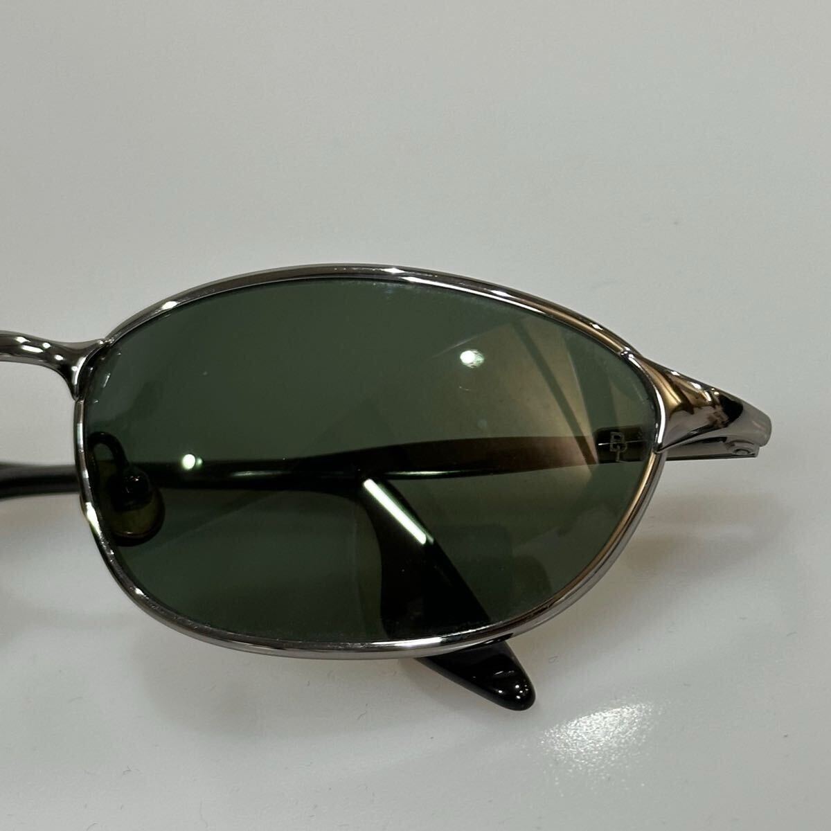 90's B&L Ray-Ban レイバン サイドストーリートW2962 シルバー G-15 ガラスレンズ サングラス USA ボシュロム ビンテージ 廃盤品