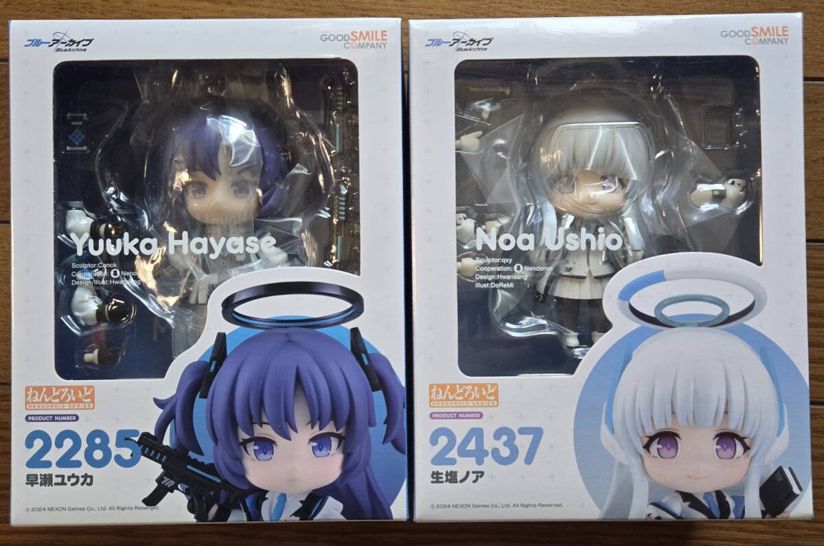 ねんどろいど ブルーアーカイブ ユウカ ノア セット ねんどろいど ブルーアーカイブ ユウカ ノア セット