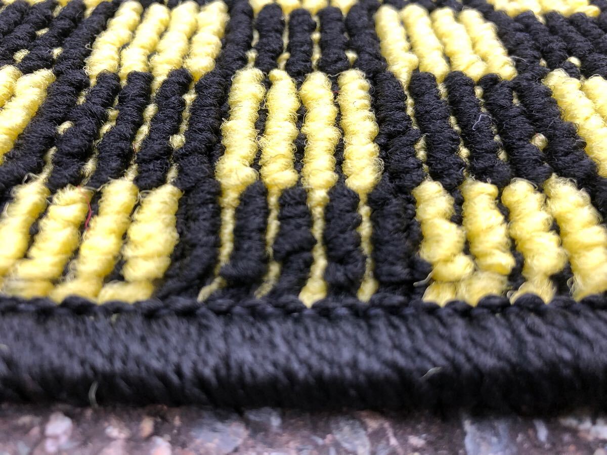 ■送料無料■マツダ ロードスター ND5RC チェックイエロー 黃黒 フロアマット カーマット 日本産 新品（年式：Ｈ２７年５月～現(xiàn)行）