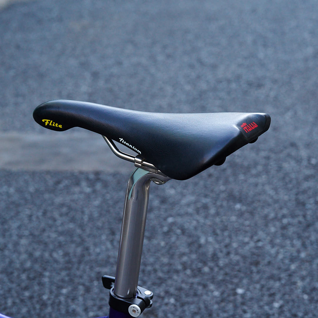 美品 SELLE ITALIA flite 1990 titanium NJS セライタリア　フライト　サドル　チタンレール