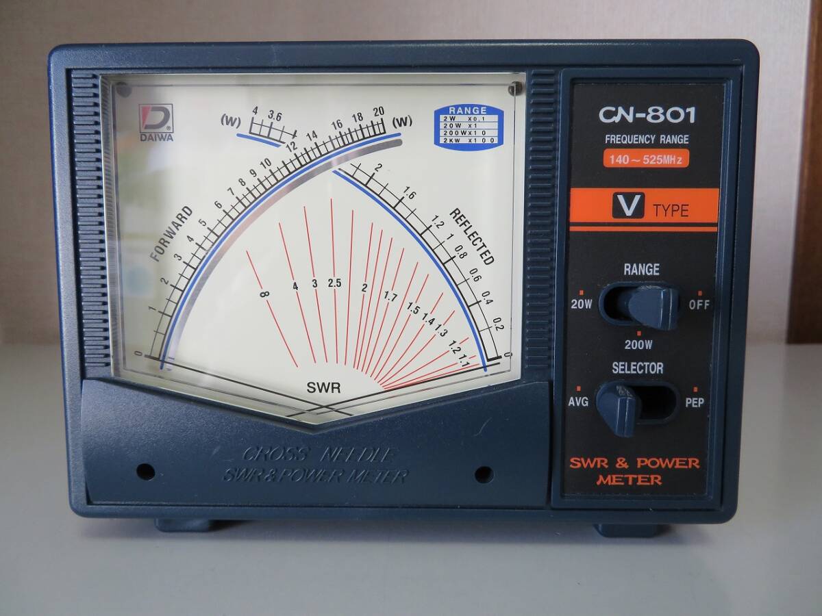 DAIWA ダイワ CN-801クロスニードルSWR&POWERメーター(中古) Yahoo!オークション - DAIWA ダイワ CN-801 クロスニードル