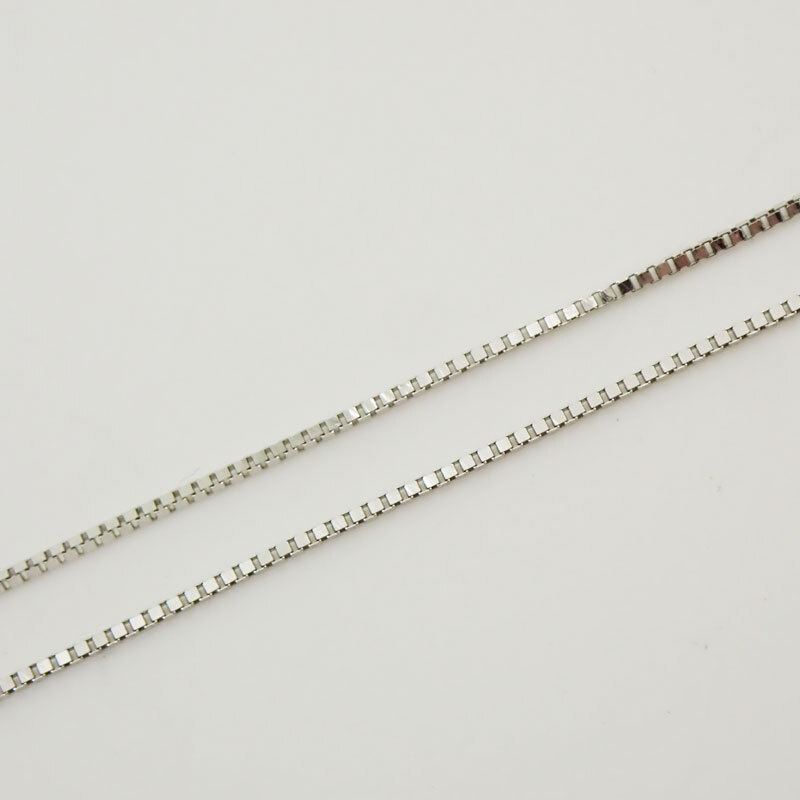 美品】 K18 WG ホワイトゴールド ダイヤモンド ネックレス MD0 美品】 K18 WG ホワイトゴールド ダイヤモンド ネックレス MD0