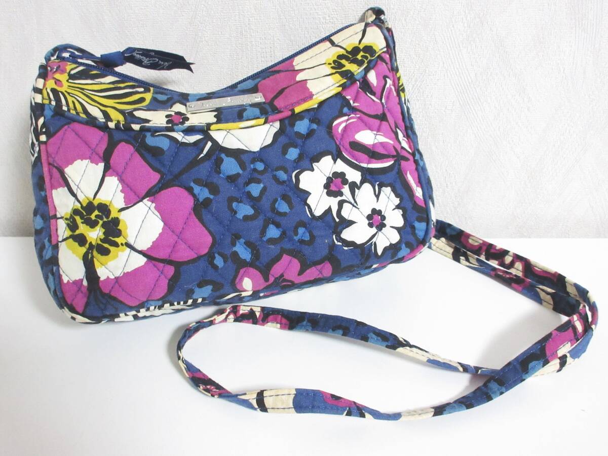 ヴェラブラッドリー Vera Bradley ショルダー北バッグ 紺 ネイビー 北7251