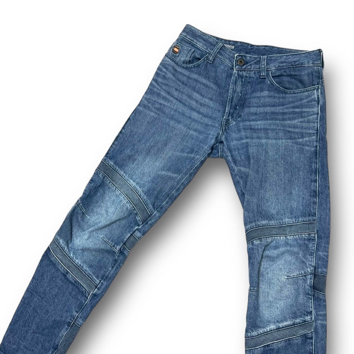 ジースターロゥ MOTAC DECONSTRUCTED 3D SLIM デニム パンツ サイズ27 メンズ ジーンズ_画像1