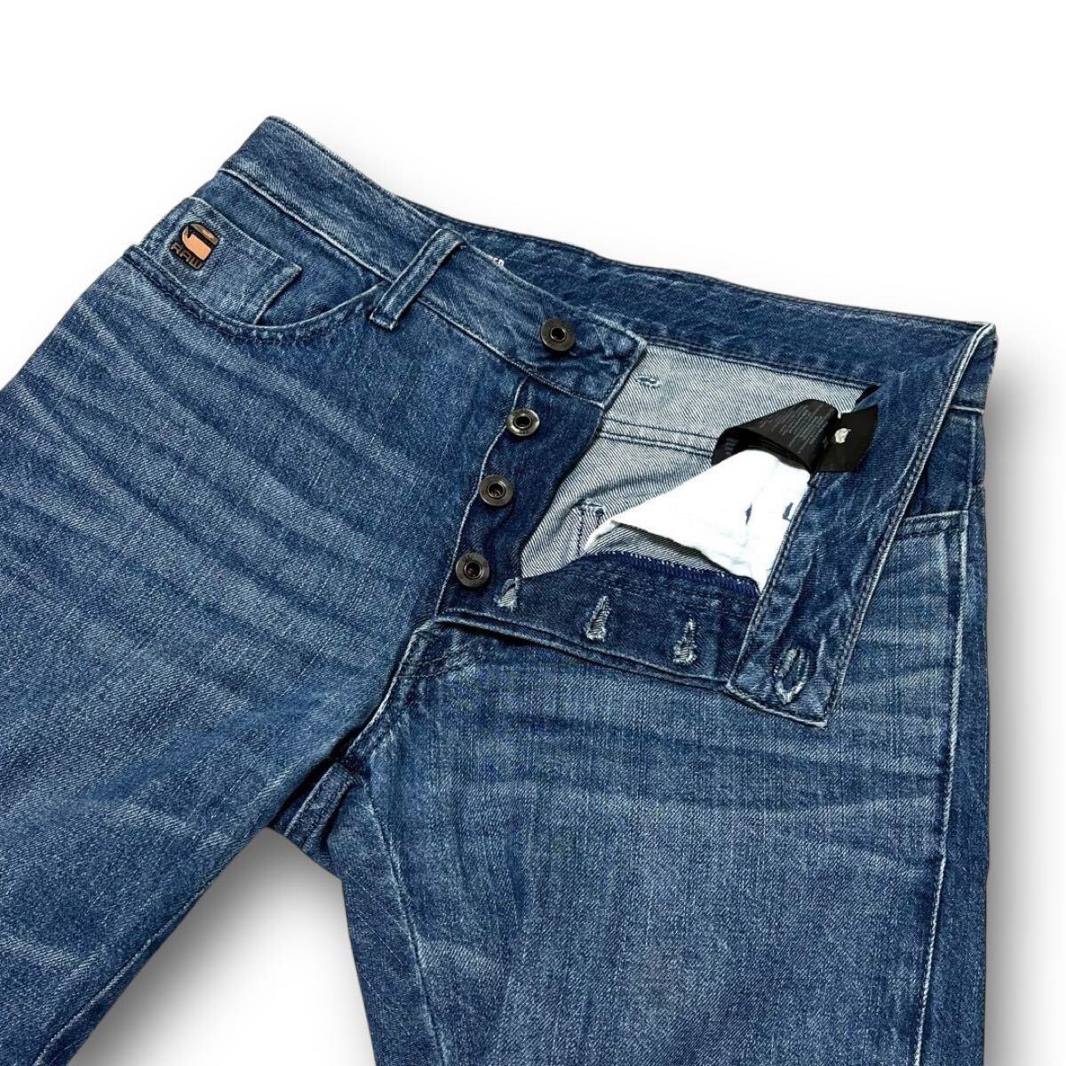 ジースターロゥ MOTAC DECONSTRUCTED 3D SLIM デニム パンツ サイズ27 メンズ ジーンズ_画像6