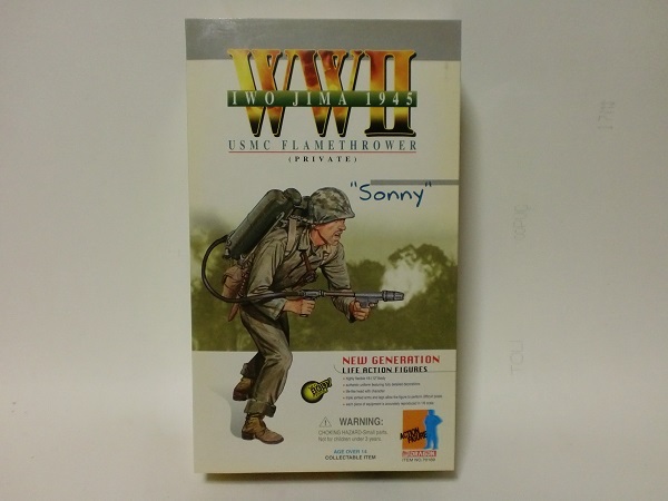 *ドラゴン 1/6 アメリカ海兵隊 火炎放射器兵士 ソニー 硫黄島 摺鉢山 1945 USMC FLAMETHROWER IWO JIMA Sonny DRAGON 70169