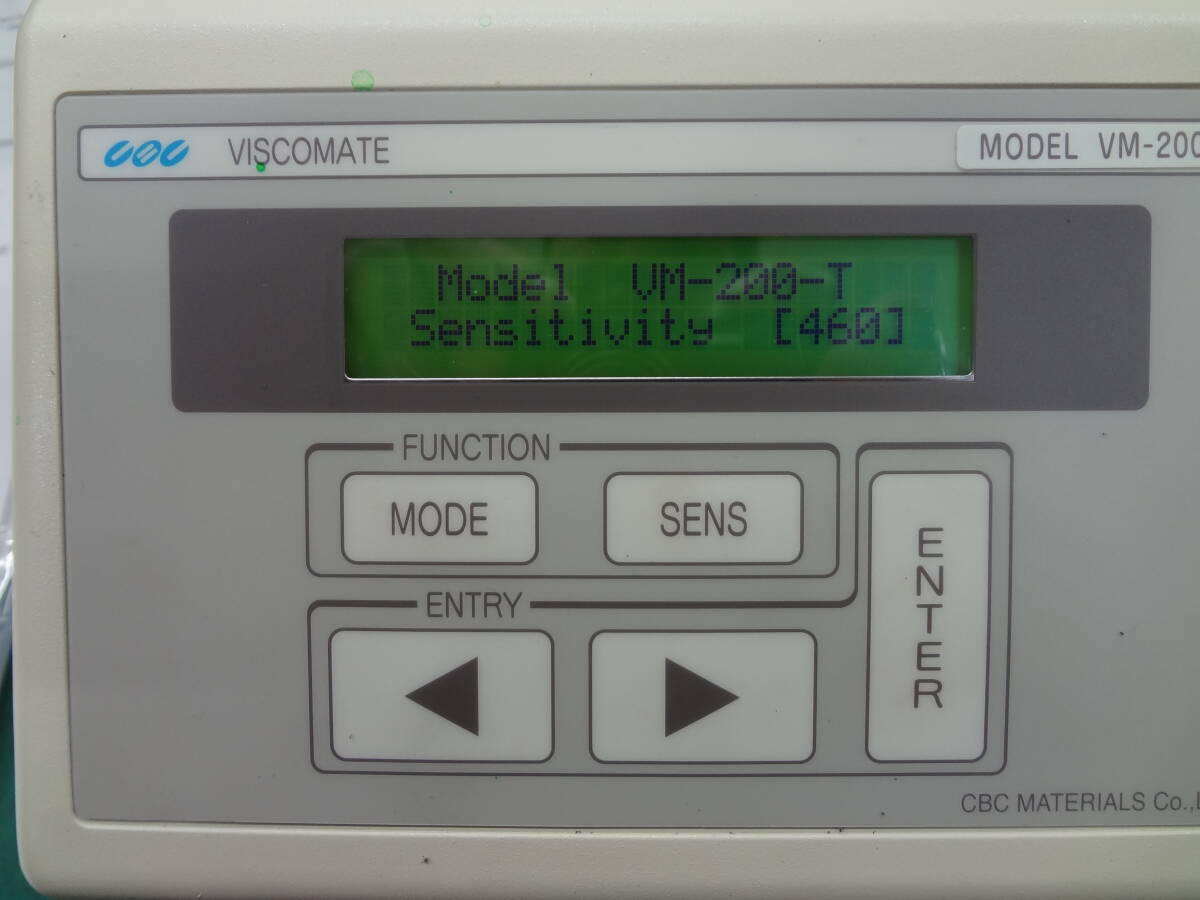 ○CBC VISCOMATE ビスコメイト シールド型粘度計 VM-200T2 高 ○CBC VISCOMATE ビスコメイト シールド型粘度計 VM-200T2 高
