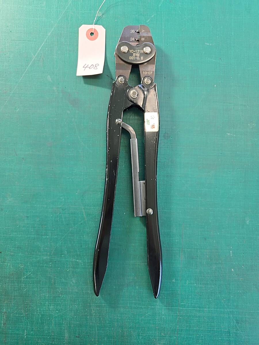 ◇JST 日本圧着端子製造　圧縮器具 手動片手式圧着工具 YC-121R BYM001-0.6●4