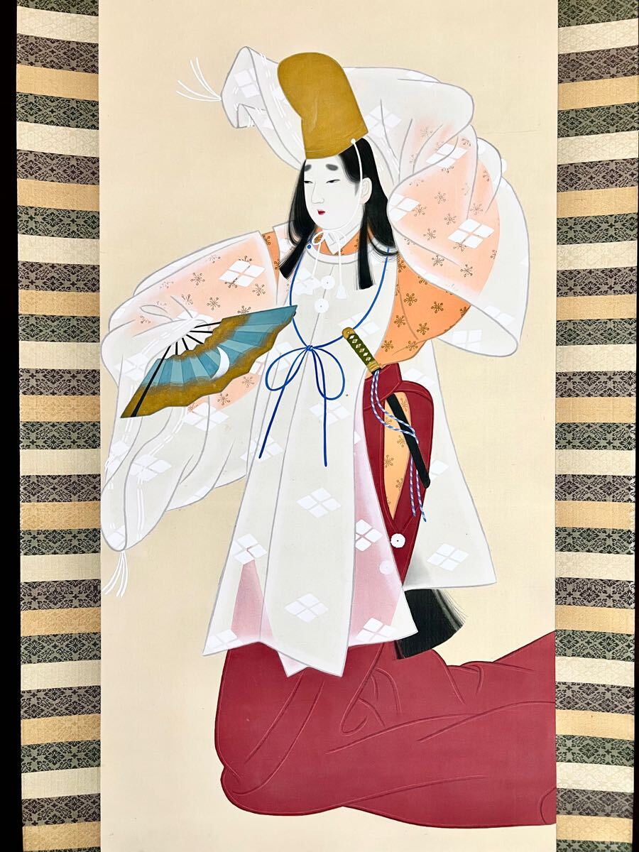 伊東深水 真筆作品「古曲の人」スケッチ - 絵画 伊東深水 真筆作品「古曲の人」スケッチ - 絵画