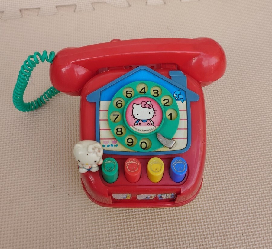 ジャンク品】Sanrio サンリオ ハローキティ ダイヤル式 キティ ジャンク品】Sanrio サンリオ ハローキティ ダイヤル式 キティ