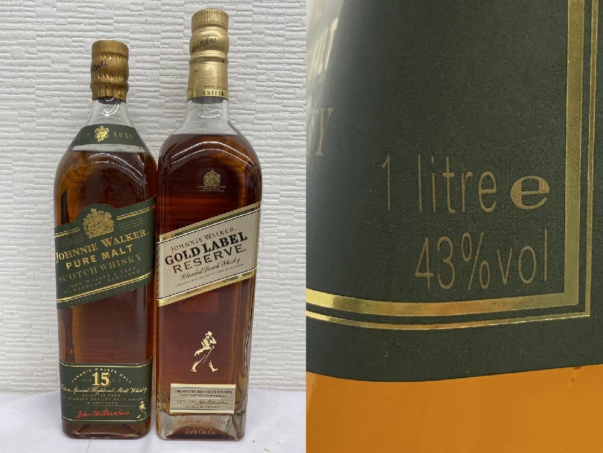 T1324】1円スタート 未開栓 古酒 Johnnie Walker ジョニー T1324】1円スタート 未開栓 古酒 Johnnie Walker ジョニー