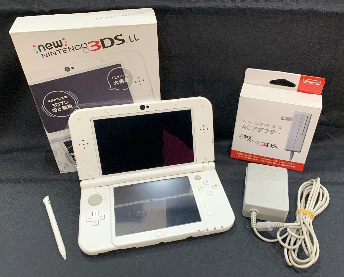 NEW ニンテンドー 3DS ホワイト (付属品あり)|テレビ/映像機器 NEW ニンテンドー 3DS ホワイト (付属品あり)|テレビ/映像機器